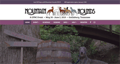 Desktop Screenshot of gfncmountainhounds.com